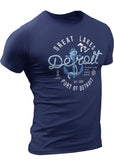 (0094) Port of Detroit T-Shirt by Detroit Rebels