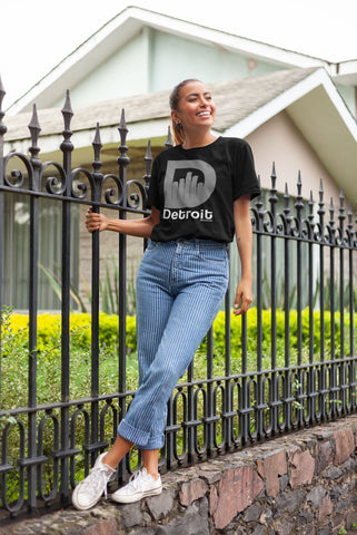 Detroit D-Skyline T-shirt by DETROIT★REBELS Brand