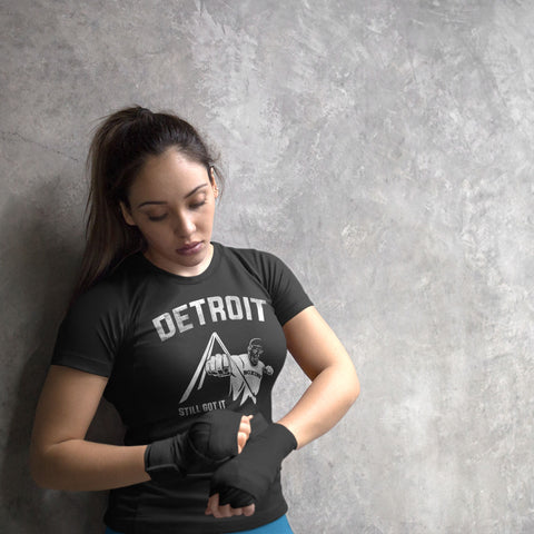 (0019) Detroit Joe Louis Fist T-Shirt, Detroit T-Shirts LLC