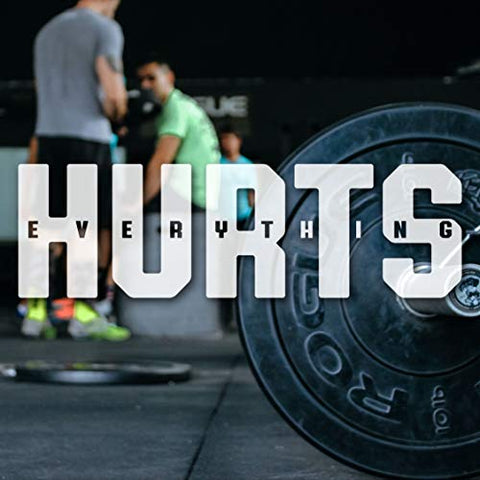 Everything Hurts T-Shirt for Men Crossfit Workout Weightlifting Funny Gym Tshirt