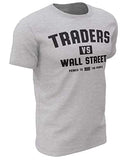 Golden Bitcoin T-Shirt for Crypto Currency Miners and Original Collectors Bitcoin Coin (Traders vs. Wall Street Power to The People, Small)
