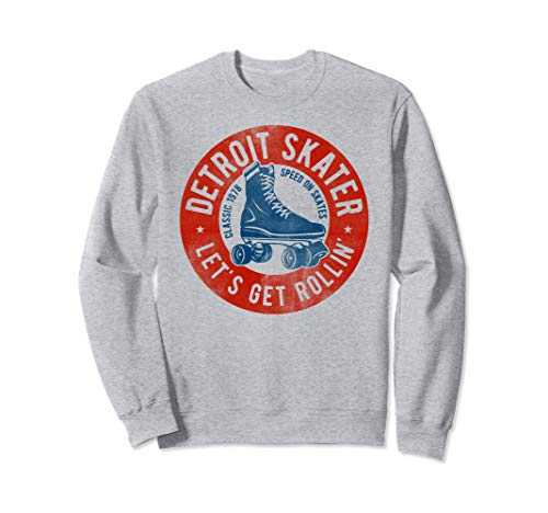 Detroit Red Wings Women's Centre Crewneck - Vintage Detroit Collection
