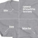 Happy Hour T-Shirt for Men Workout Weightlifting Funny Gym Tshirt (Large, 001. Squat Bench Deadlift Workout T-Shirt Grey)