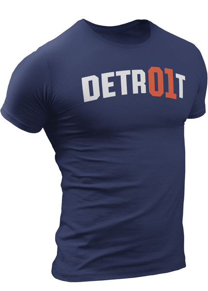 (0030) Detroit #1 T-Shirt by Detroit T-Shirts LLC