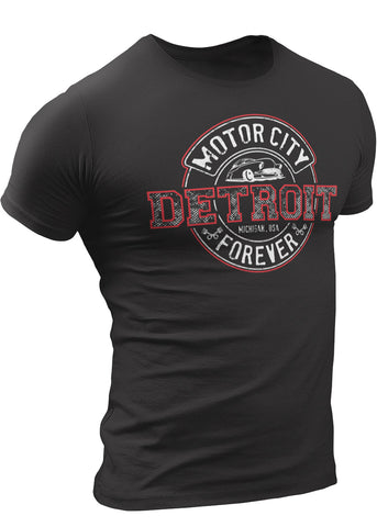 Detroit Motor City Forever T-Shirt by DETROIT★REBELS Brand