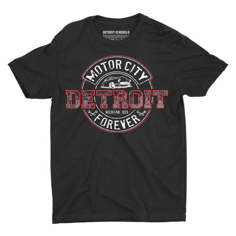 Detroit Motor City Forever T-Shirt by DETROIT★REBELS Brand