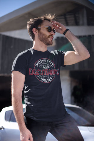 Detroit Motor City Forever T-Shirt by DETROIT★REBELS Brand