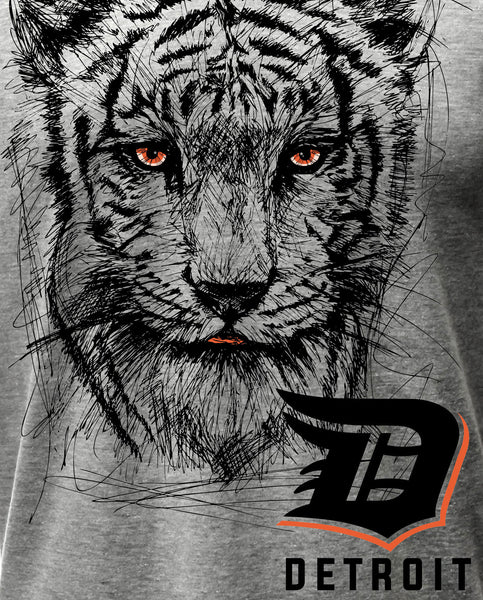 white detroit tigers t shirt