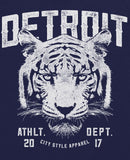 (0051) Detroit Wildlife Tiger T-Shirt, Detroit T-Shirts LLC - Detroit T-Shirts | Detroit Apparel | Detroit Clothing
