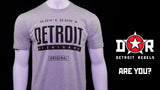 (0071) Detroit GPS Coordinates T-Shirt, Detroit T-Shirts LLC