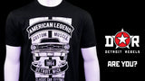 (0087) Ford Mustang Fan T-Shirt, Detroit T-Shirts by DETROIT REBELS