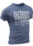 Detroit Strong (Vintage Press) T-Shirt  by DETROIT★REBELS Brand