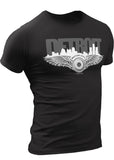 (0015) Detroit Motor City Wings T-Shirt, Detroit T-Shirts LLC