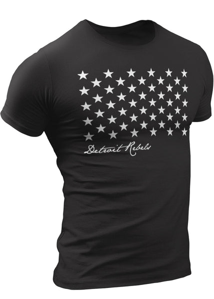 (0078) Detroit Rebels Stars, Detroit T-Shirts LLC