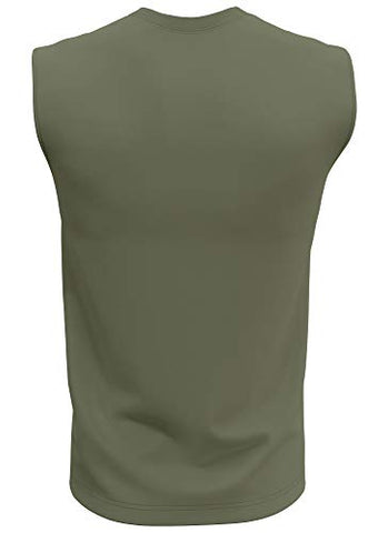 Happy Hour Muscle Tank Top for Men Crossfit Workout Weightlifting