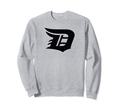Detroit City Old English D Gift Apparel - Vintage Novelty Sweatshirt