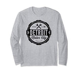 Detroit Apparel for men women - Detroit Motor City Forever Long Sleeve T-Shirt
