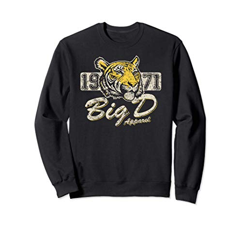 Detroit Tiger 1971 Vintage - Detroit City Apparel men women Sweatshirt
