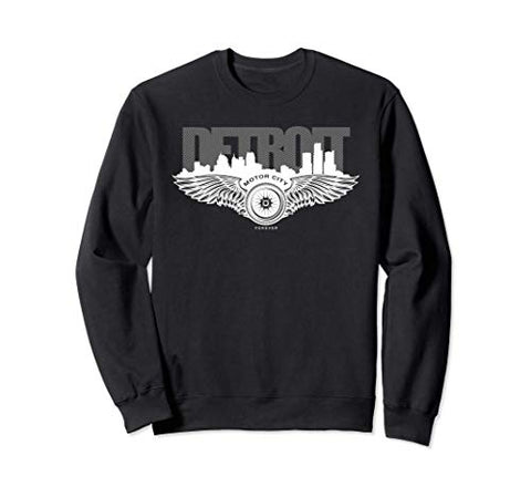 Detroit Motor City Wings Apparel for men women vintage style Sweatshirt
