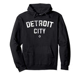 Detroit City vintage novelty gift apparel for men women Pullover Hoodie