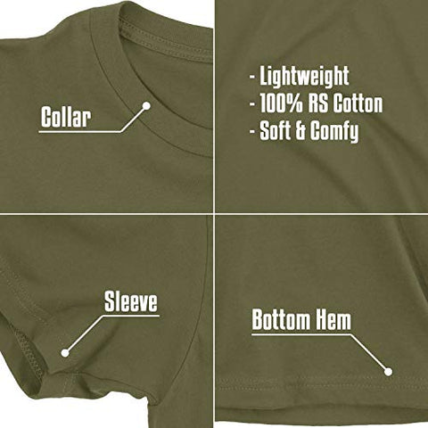 Happy Hour T-Shirt for Men Workout Weightlifting Funny Gym Tshirt (Large, 004. Happy Hour Workout T-Shirt Military Green)