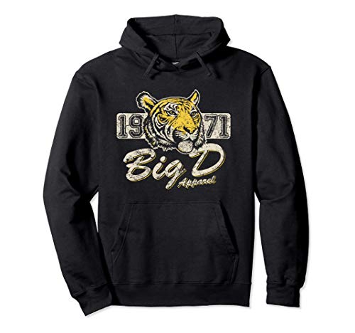 Detroit Tiger 1971 Vintage - Detroit City Apparel men women Pullover Hoodie