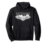 Detroit Motor City Wings Apparel for men women vintage style Pullover Hoodie