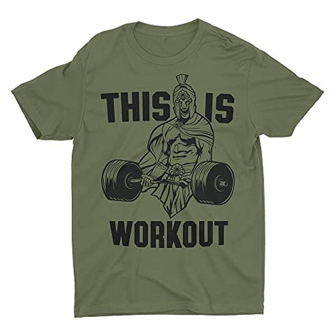 No Pain No Gain Workout Shirt for Men Funny Gym Motivational Sayings T-Shirt