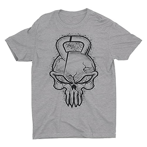 DETROIT REBELS by Detroit T-Shirts LLC Gym Reaper Workout Shirt for Men Funny Gym Motivational Sayings T-Shirt