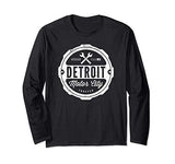 Detroit Apparel for men women - Detroit Motor City Forever Long Sleeve T-Shirt