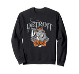 Detroit City Apparel for men women - Gangster Tiger Vintage Sweatshirt
