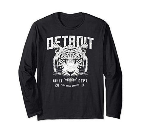 Detroit Tiger Athletic Department Apparel for men women Long Sleeve T-Shirt