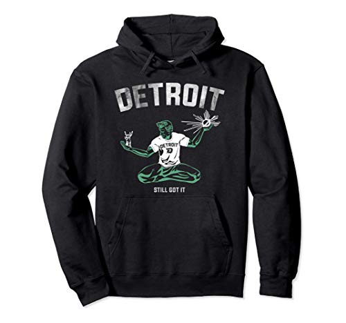 Spirit of Detroit novelty gift apparel for men women gtaphic Pullover Hoodie