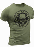 Truck Driver, Trucker, Diesel Mechanic Gift T-Shirt, Funny Black Shirt Mens 07DR (Small, 1. Diesel Addicted Military Green)