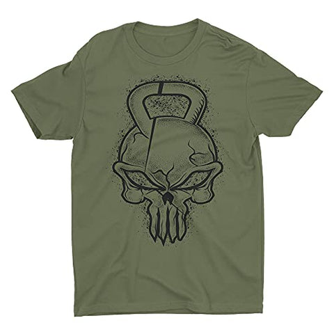 DETROIT REBELS by Detroit T-Shirts LLC Gym Reaper Workout Shirt for Men Funny Gym Motivational Sayings T-Shirt