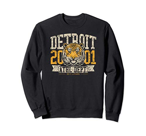 Detroit Tiger 2001 Vintage Apparel for men women - Detroit Sweatshirt