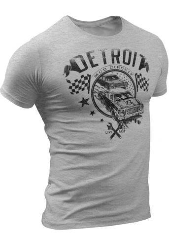 (0046) Detroit Mud Circuit T-Shirt, Detroit T-Shirts LLC