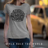 (BG-03) GIRLS RULE THE WORLD T-SHIRT | Bad Girls Outfit