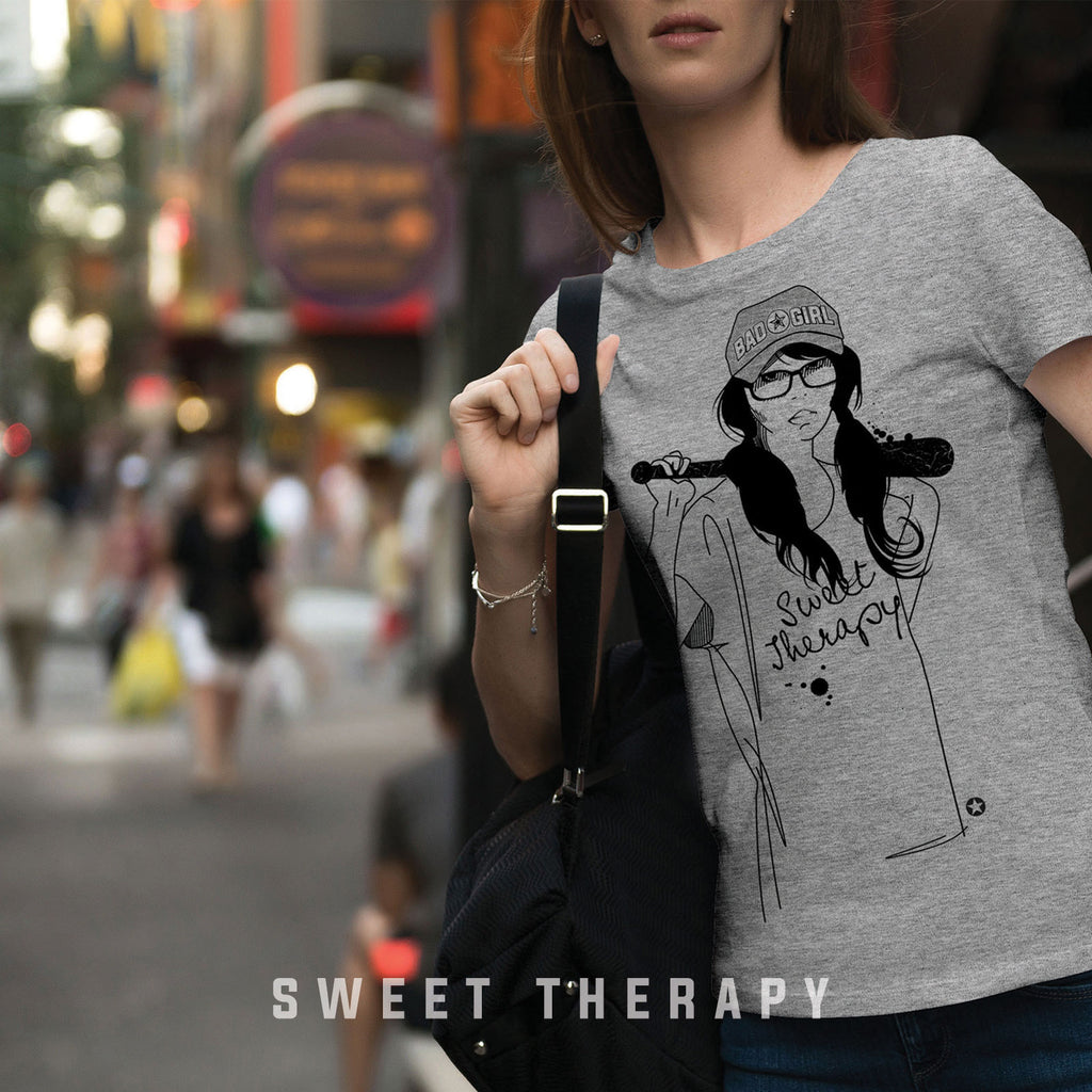 T shirt bad shop girl