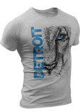 Lion Eye Detroit T-Shirt by DETROIT★REBELS Brand