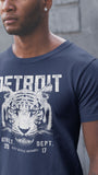 (0051) Detroit Wildlife Tiger T-Shirt, Detroit T-Shirts LLC