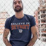 (0052) Believe In Detroit T-Shirt, Detroit T-Shirts LLC
