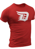 (0105) Detroit D-Logo T-shirt, Detroit Rebels Brand
