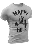 (0055) Crossfit Workout Weightlifting T-Shirt for Men
