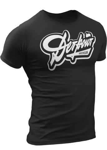 (0069) Detroit T-Shirt (Says Detroit in Russian)