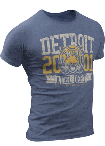 Detroit Tiger T-Shirt 2001  Athletic Department by DETROIT★REBELS Brand