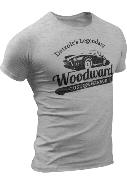 (0022) Woodward Garage T-shirt (1), Detroit T-Shirts LLC